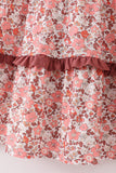 Fall floral print mom&me dress Aaria Tees