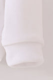 White velvet blessed embroidery mom&me sweatshirt - Aaria Tees Aaria Tees