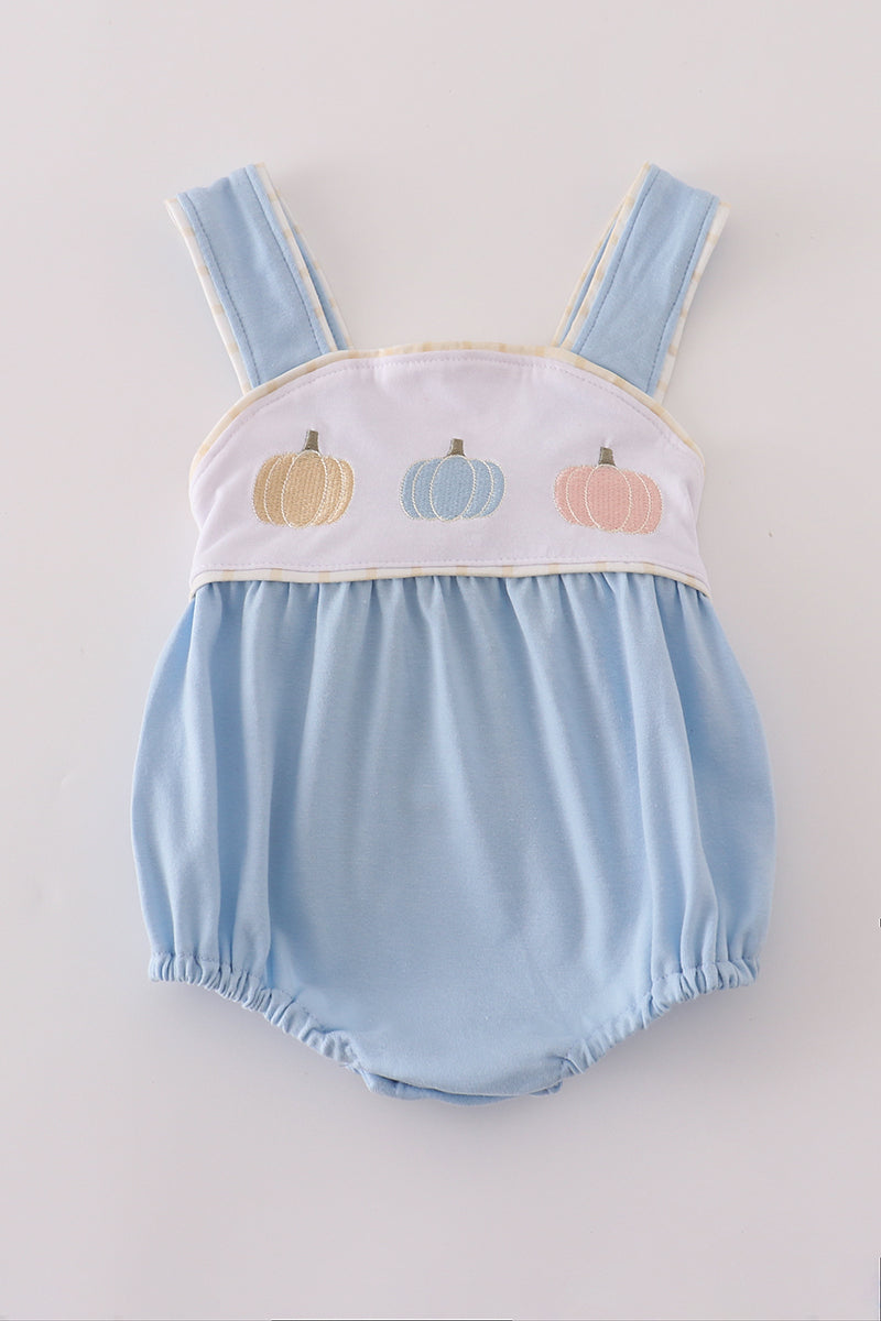 Blue embroidery bubble - Aaria Tees Aaria Tees