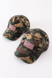 Camouflage flag vintage baseball cap mom & me - Aaria Tees Aaria Tees