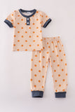 Khaki print pajamas set - Aaria Tees Aaria Tees