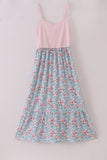 Petal perfection print mom dress Aaria Tees