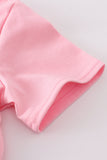 Pink bow sequin mom&me top - Aaria Tees Aaria Tees