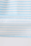 Blue School Apple French Knot Top Aaria Tees
