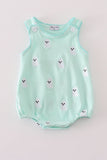 Green ghost embroidery bubble - Aaria Tees Aaria Tees