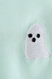 Green ghost embroidery bubble - Aaria Tees Aaria Tees