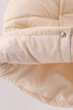 Cream mom&me puffer vest Aaria Tees