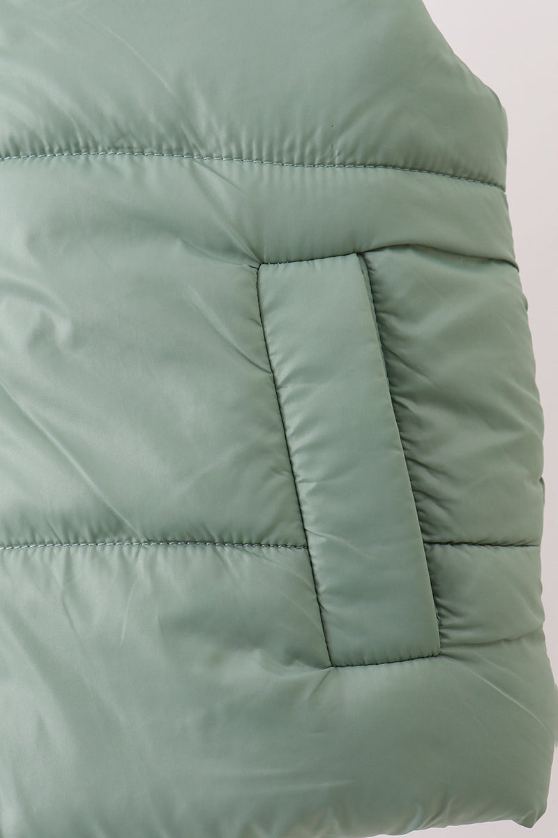 Sage mom&me puffer vest - Aaria Tees Aaria Tees