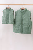 Sage mom&me puffer vest - Aaria Tees Aaria Tees