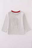 Alabama polka dot elephant french knot top - Aaria Tees Aaria Tees