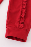 Alabama polka dot elephant french knot ruffle pants set - Aaria Tees Aaria Tees