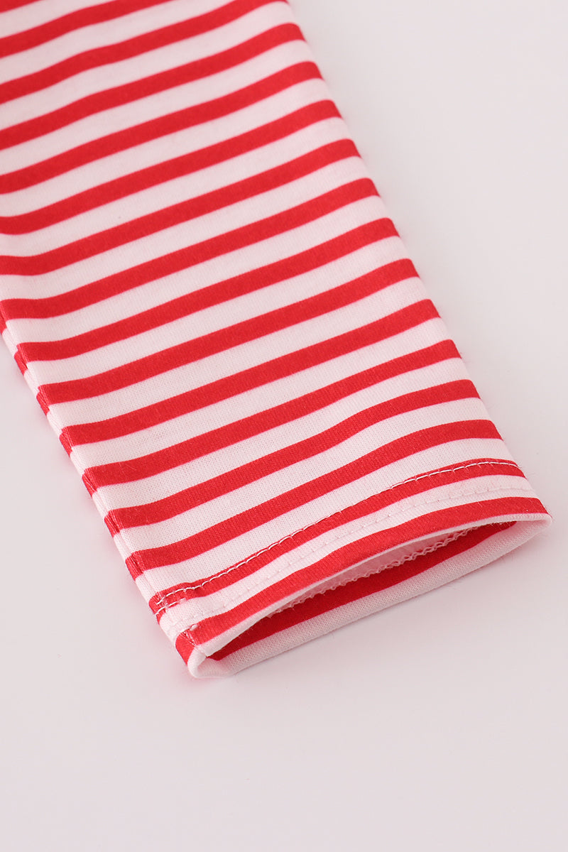 Georgia embroidery stripe bubble - Aaria Tees Aaria Tees