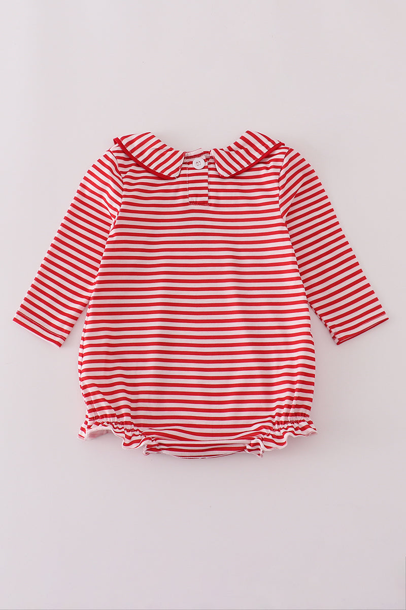 Georgia embroidery stripe bubble - Aaria Tees Aaria Tees