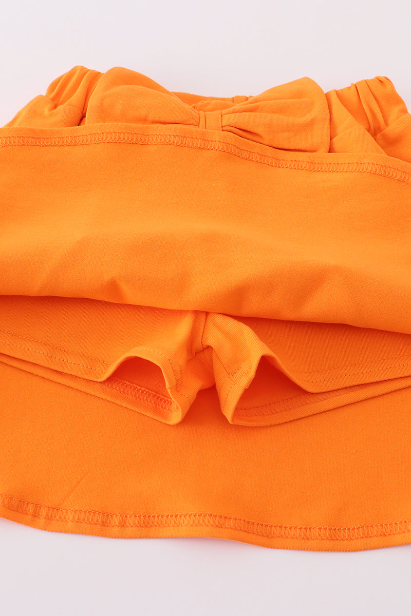 Tennessee applique bow skort set - Aaria Tees Aaria Tees