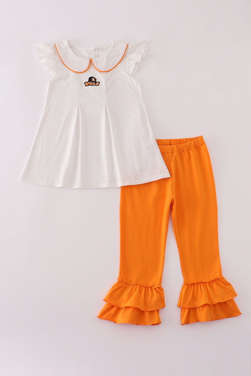 Tennessee applique ruffle pants set - Aaria Tees Aaria Tees