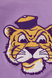 Purple LSU applique bow skorts set - Aaria Tees Aaria Tees