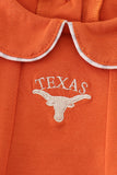 Rust Texas embroidery bubble - Aaria Tees Aaria Tees