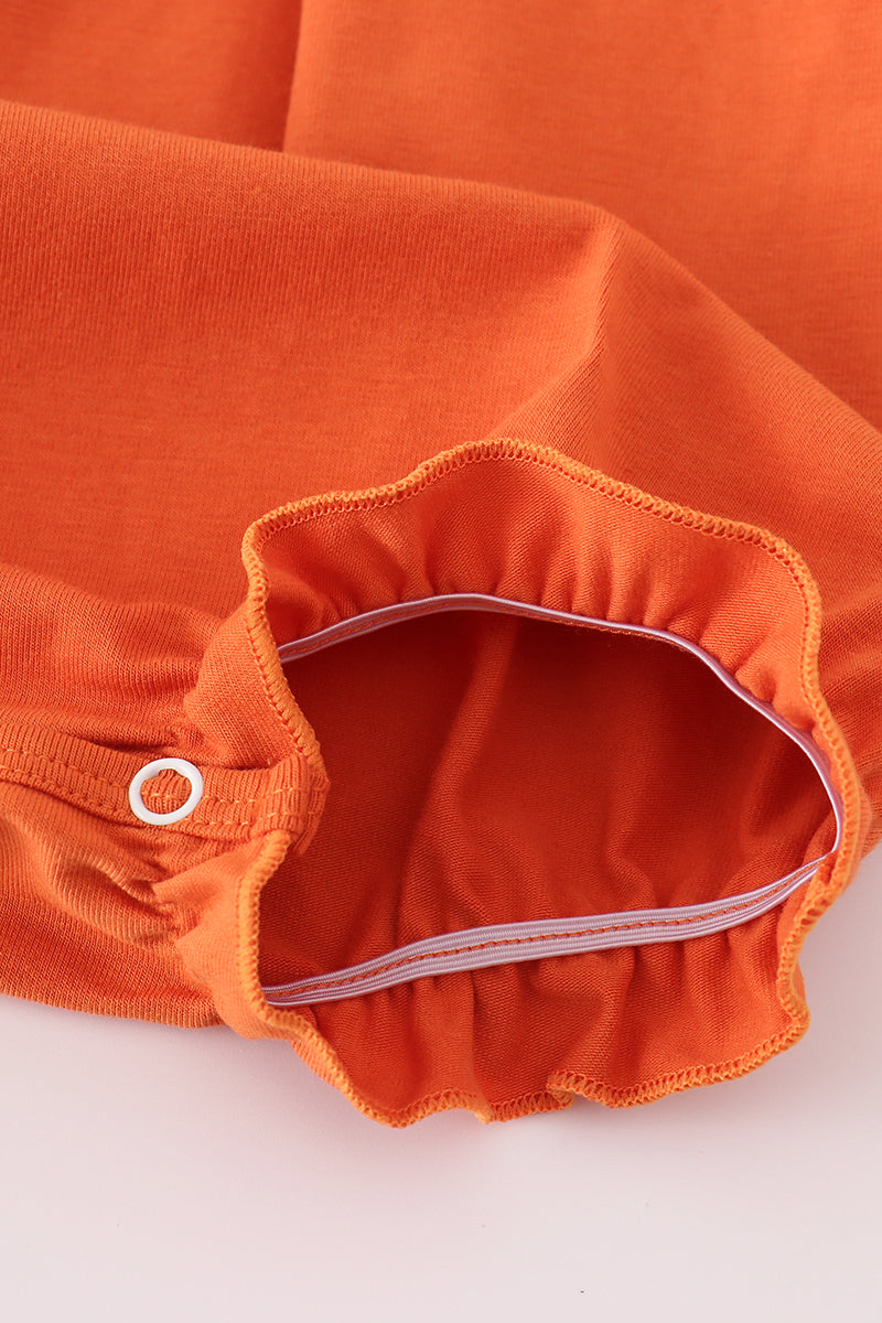 Rust Texas embroidery bubble - Aaria Tees Aaria Tees