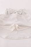 Rust Texas embroidery bow skorts set - Aaria Tees Aaria Tees