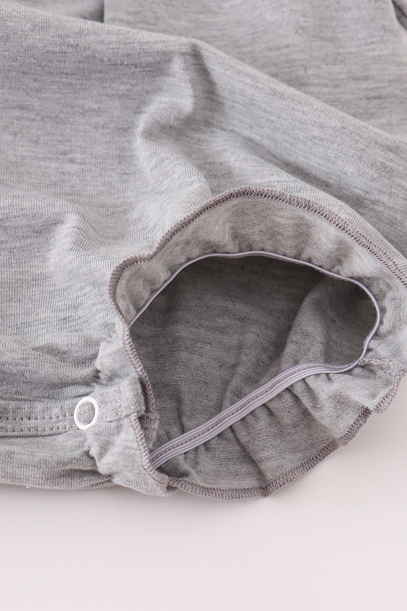 Grey Mississippi embroidery bubble - Aaria Tees Aaria Tees