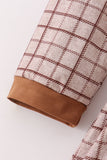 Brown plaid mom dress - Aaria Tees Aaria Tees