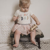 graphic bodysuit | love dad - Aaria Tees Aaria Tees