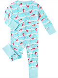 PoshTOT Ice Cream Bamboo Baby Convertible Zippy Romper - Aaria Tees Aaria Tees