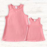 Mauve blank basic kids teens adult tank top Aaria Tees