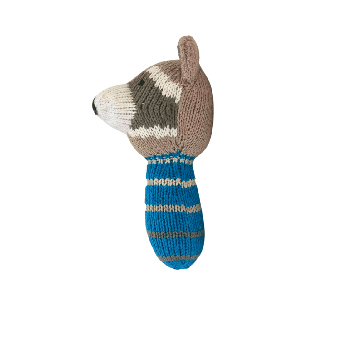 mini rattle | ramsay the raccoon - Aaria Tees Aaria Tees
