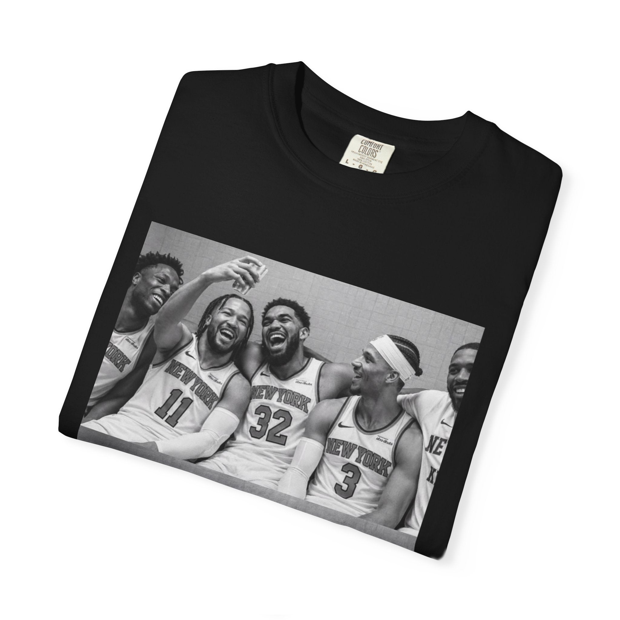 Then & Now Knicks Tee – Legacy Graphic Edition - Aaria Tees Aaria Tees