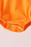 Orange ghost embroidery bubble Aaria Tees