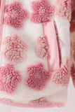 Floral print fleece jacket Aaria Tees