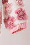 Floral print fleece jacket Aaria Tees