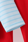 Blue Milk Santa Cookies Stripe Pants Set Aaria Tees