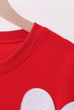 Red bow sequin mom&me top - Aaria Tees Aaria Tees