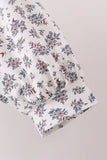 Teal floral mom dress - Aaria Tees Aaria Tees