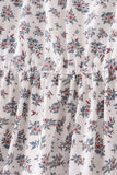 Teal floral mom dress - Aaria Tees Aaria Tees