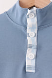 Blue plaid jogger set - Aaria Tees Aaria Tees
