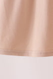 Leopard pumpkin applique dress Aaria Tees