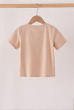 Leopard pumpkin embroidery top Aaria Tees
