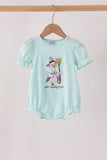 Blue goose embroidery bubble Aaria Tees