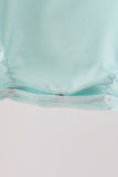 Blue goose embroidery bubble Aaria Tees