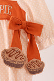 Sweet as pie embroidery bubble Aaria Tees