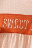 Sweet as pie embroidery pants set - Aaria Tees Aaria Tees
