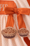 Sweet as pie embroidery pants set - Aaria Tees Aaria Tees