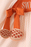 Sweet as pie embroidery bloomer set Aaria Tees