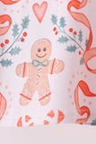 Coral gingerbread bamboo ruffle pants set Aaria Tees