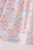 Pink pumpkin ruffle bloomer set - Aaria Tees Aaria Tees
