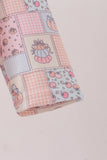 Pink pumpkin ruffle romper Aaria Tees