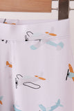 Airplane bamboo 2pc pants set Aaria Tees